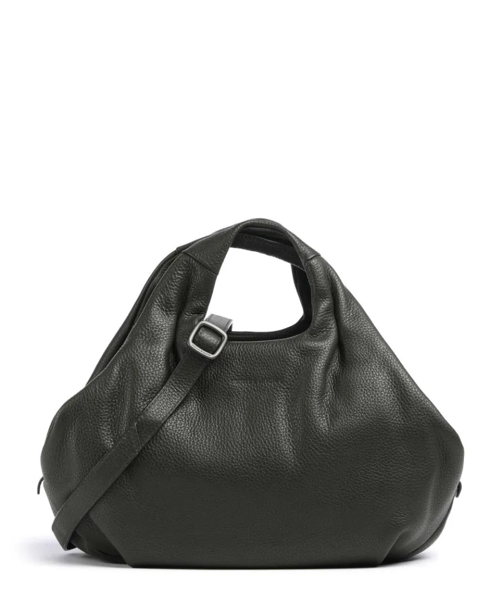 Philocalists Beauty Handtasche fein genarbtes Leder khaki