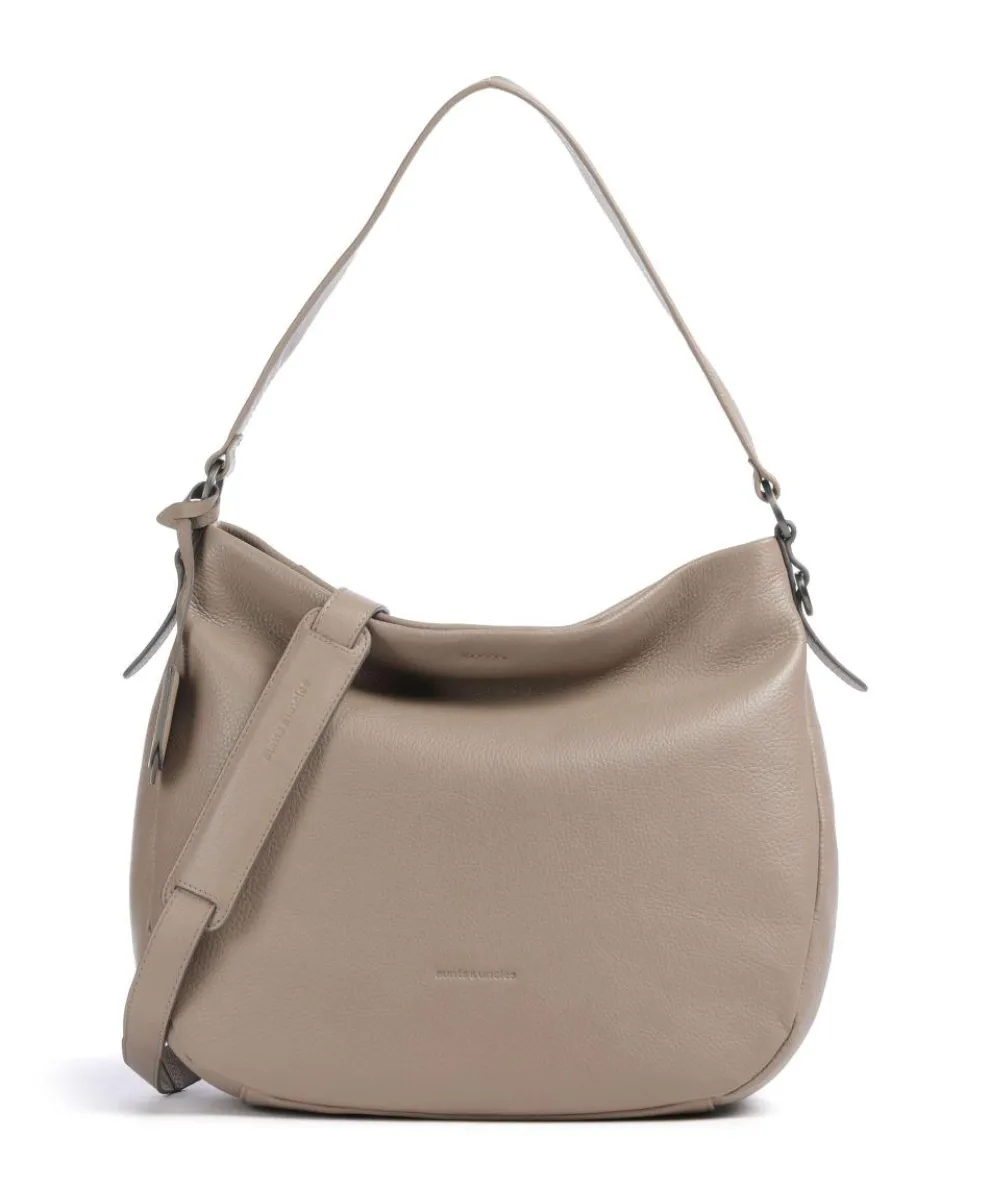 Philocalists Darling Beuteltasche genarbtes Leder beige