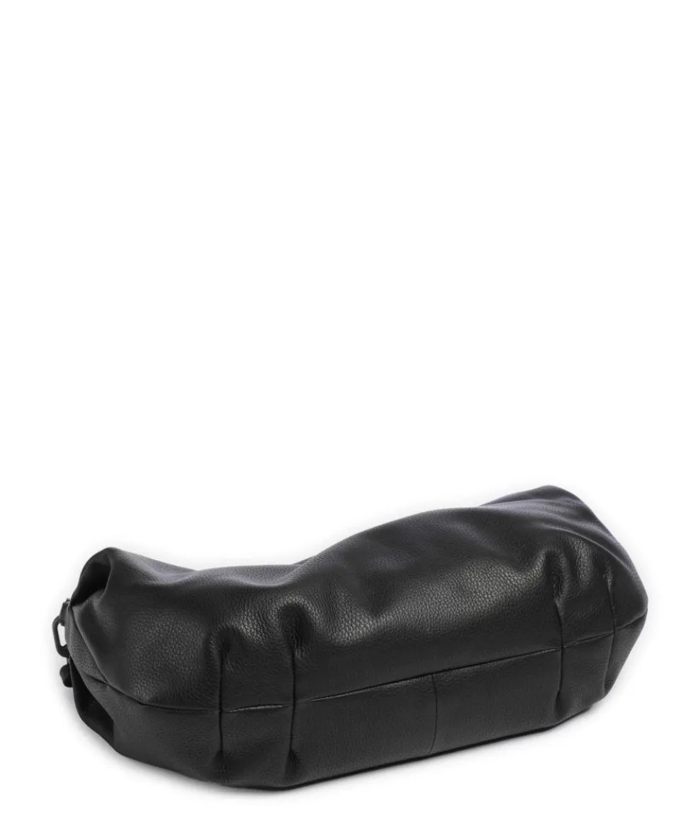 Philocalists Dewdrop Beuteltasche genarbtes Leder schwarz