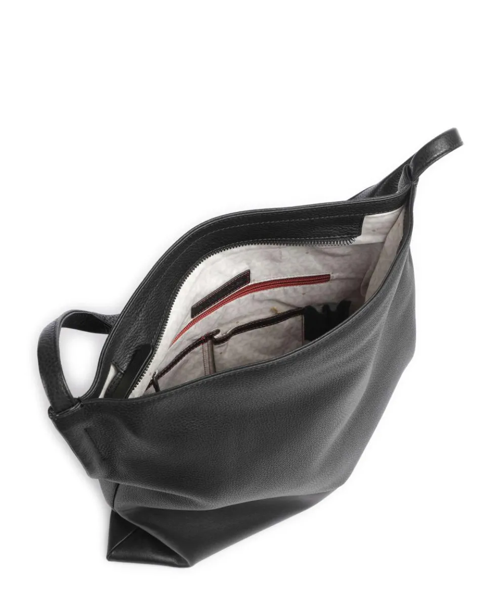 Philocalists Lovin Shopper genarbtes Leder schwarz