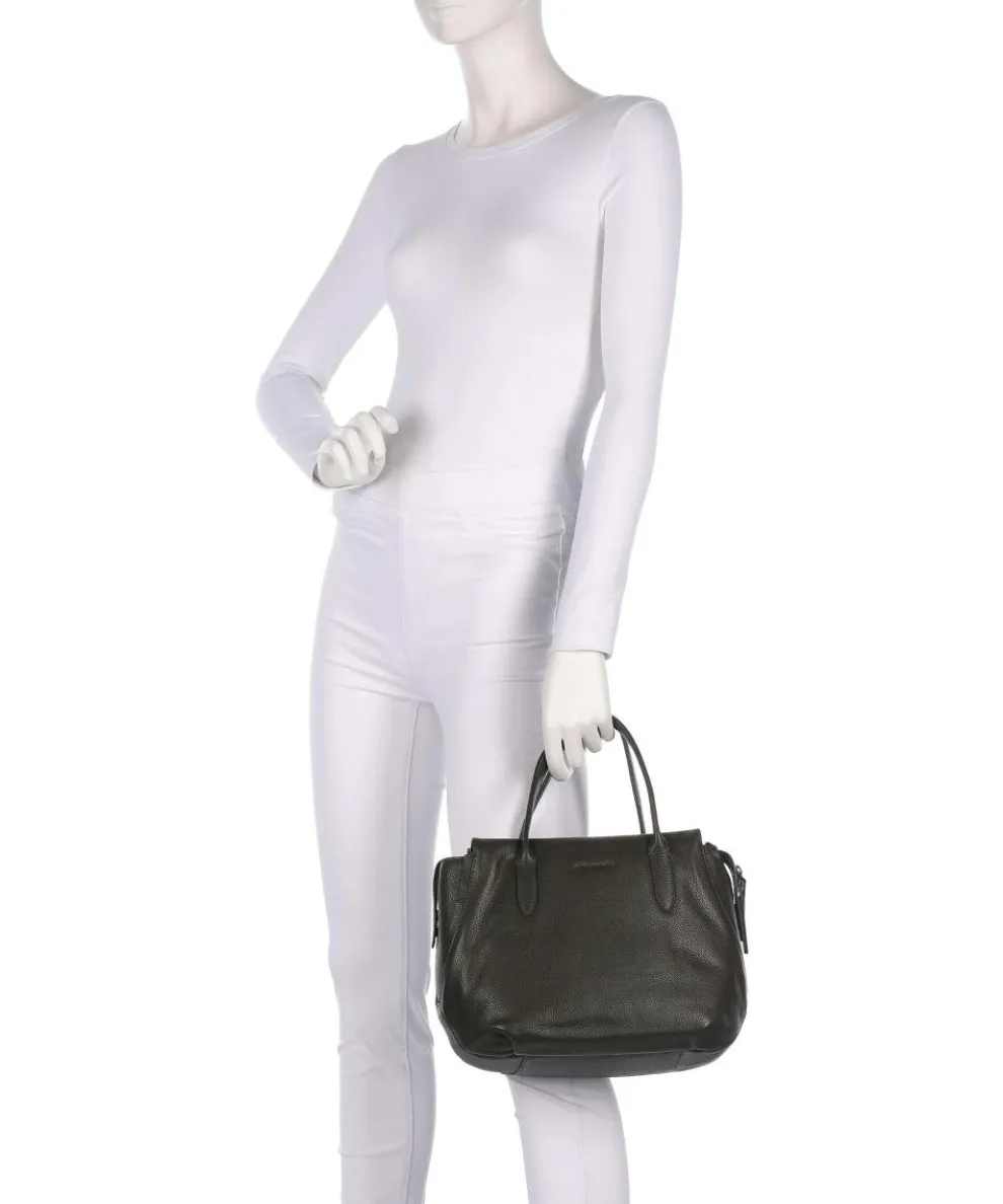 Philocalists Precious Handtasche genarbtes Rindsleder khaki