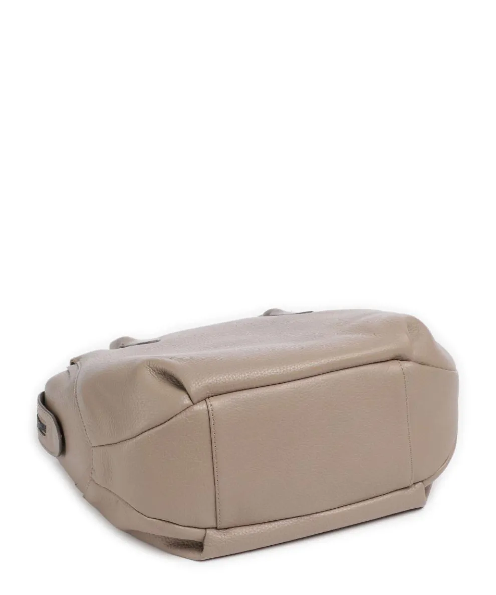 Philocalists Precious Handtasche genarbtes Rindsleder taupe