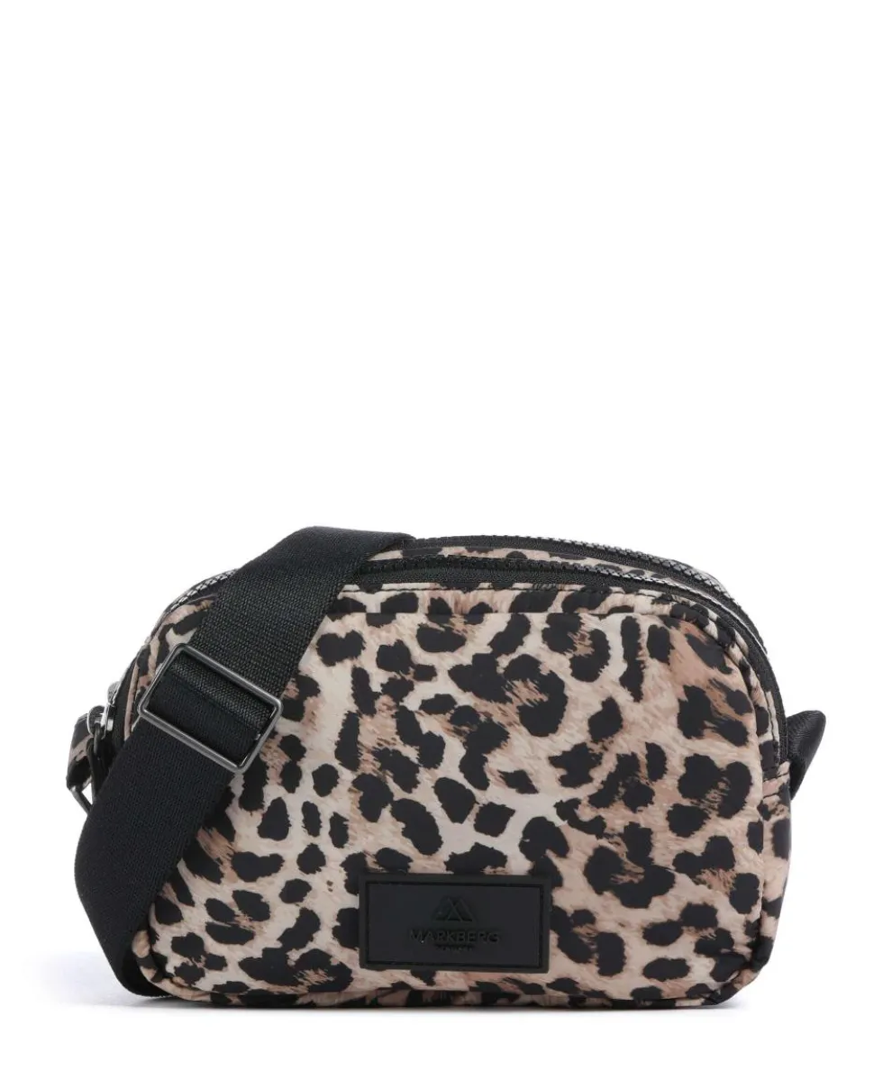 Less Umhängetasche recyceltes Polyester natur/schwarz