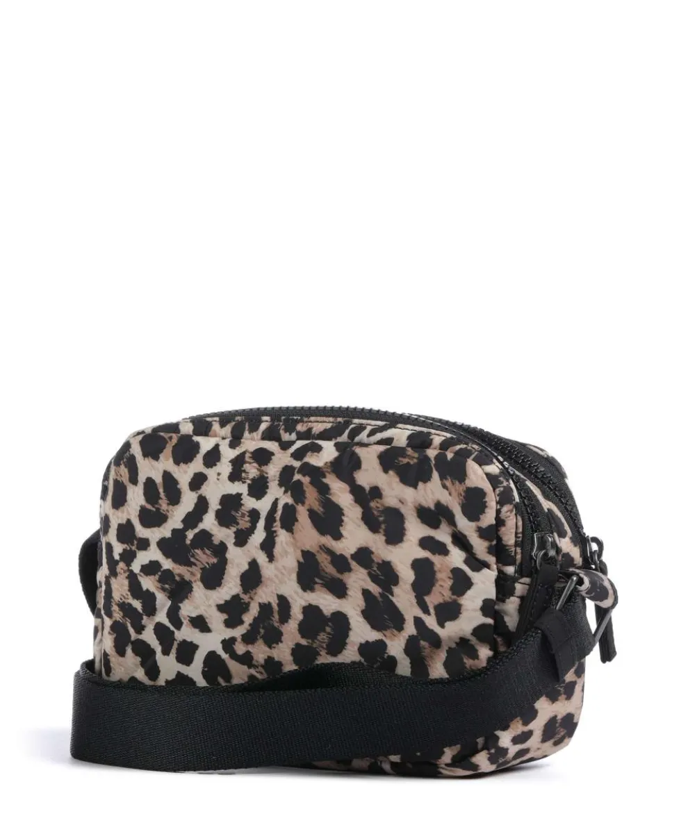 Less Umhängetasche recyceltes Polyester natur/schwarz