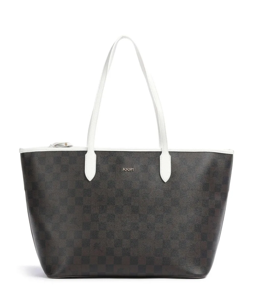 Piazza Edition Lara Shopper Lederimitat dunkelbraun