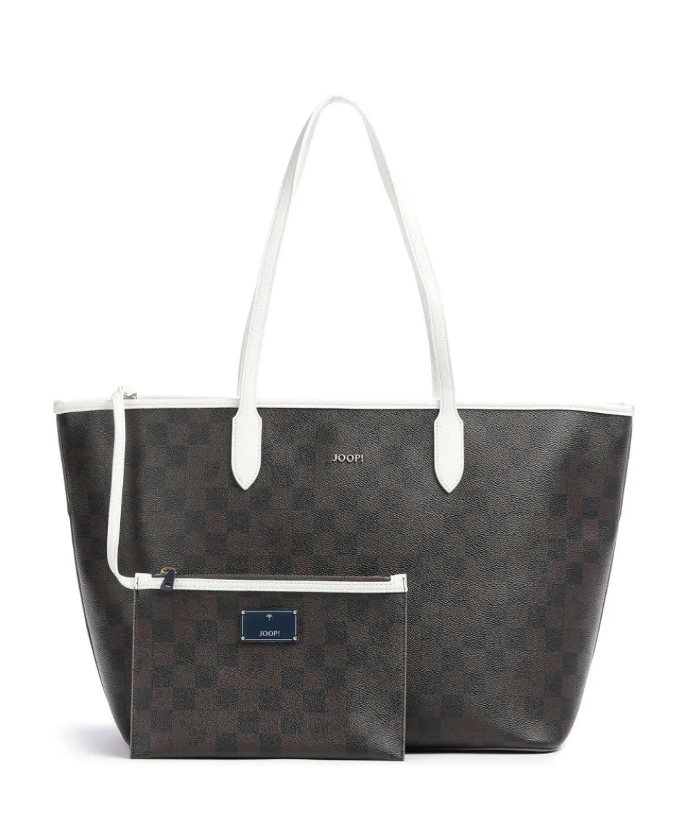 Piazza Edition Lara Shopper Lederimitat dunkelbraun