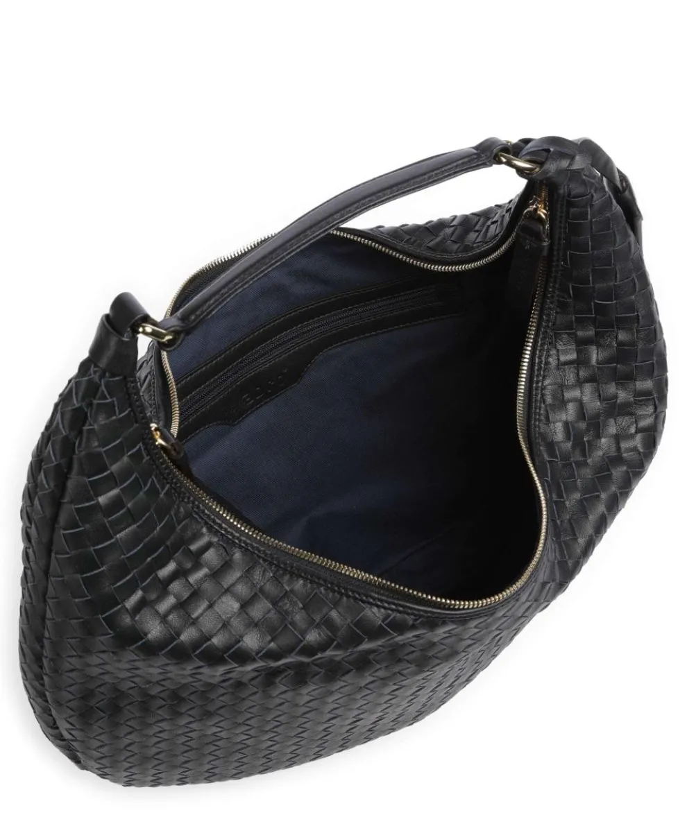 Piuma Nana Beuteltasche Lammleder navy