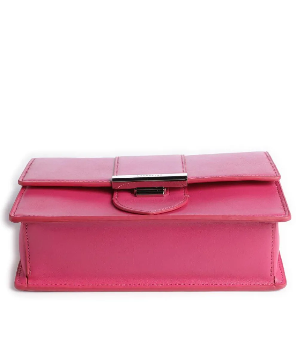 Paris Ily Umhängetasche fein genarbtes Rindsleder pink