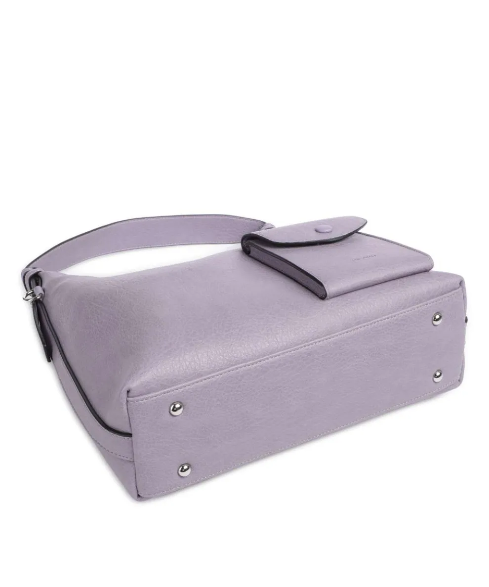 Polly Beuteltasche Lederimitat violett