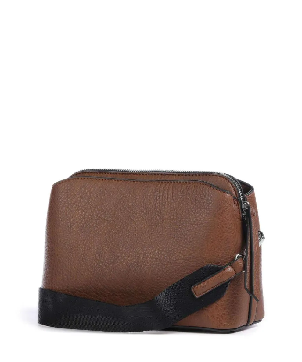 Polly Umhängetasche Lederimitat braun