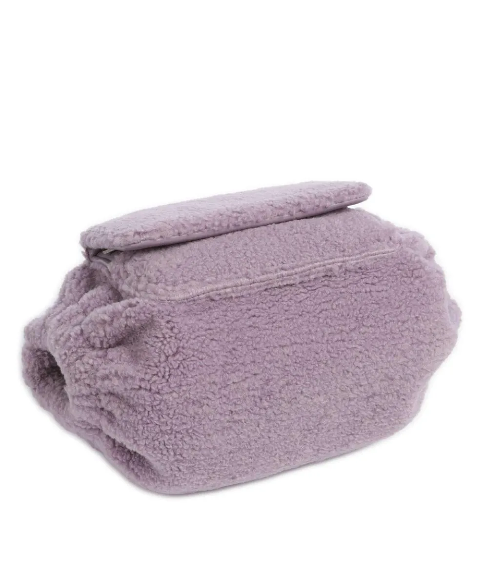 Cuddle Schultertasche Kunstfell lavendel