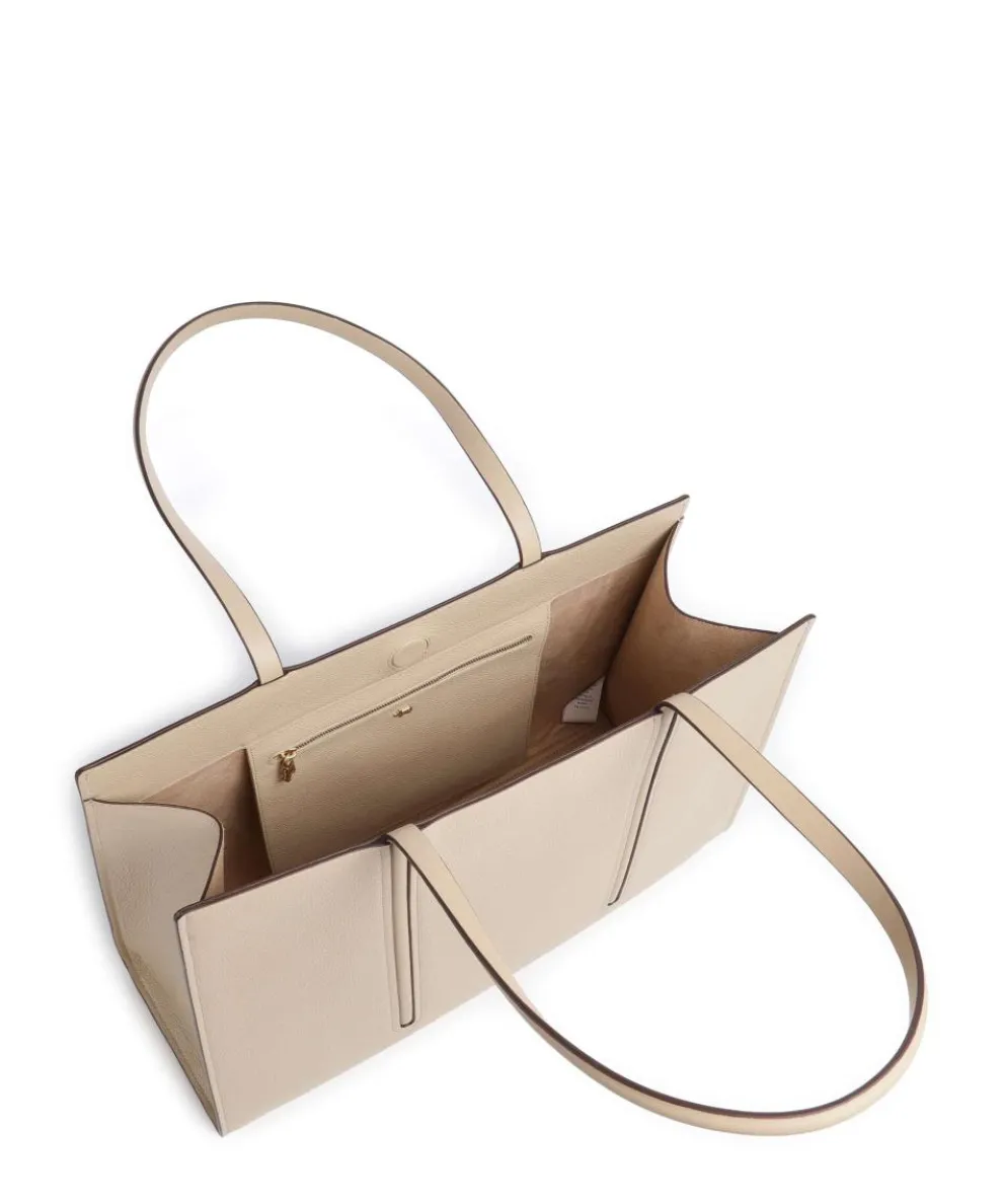 Portland Place Shopper genarbtes Rindsleder beige