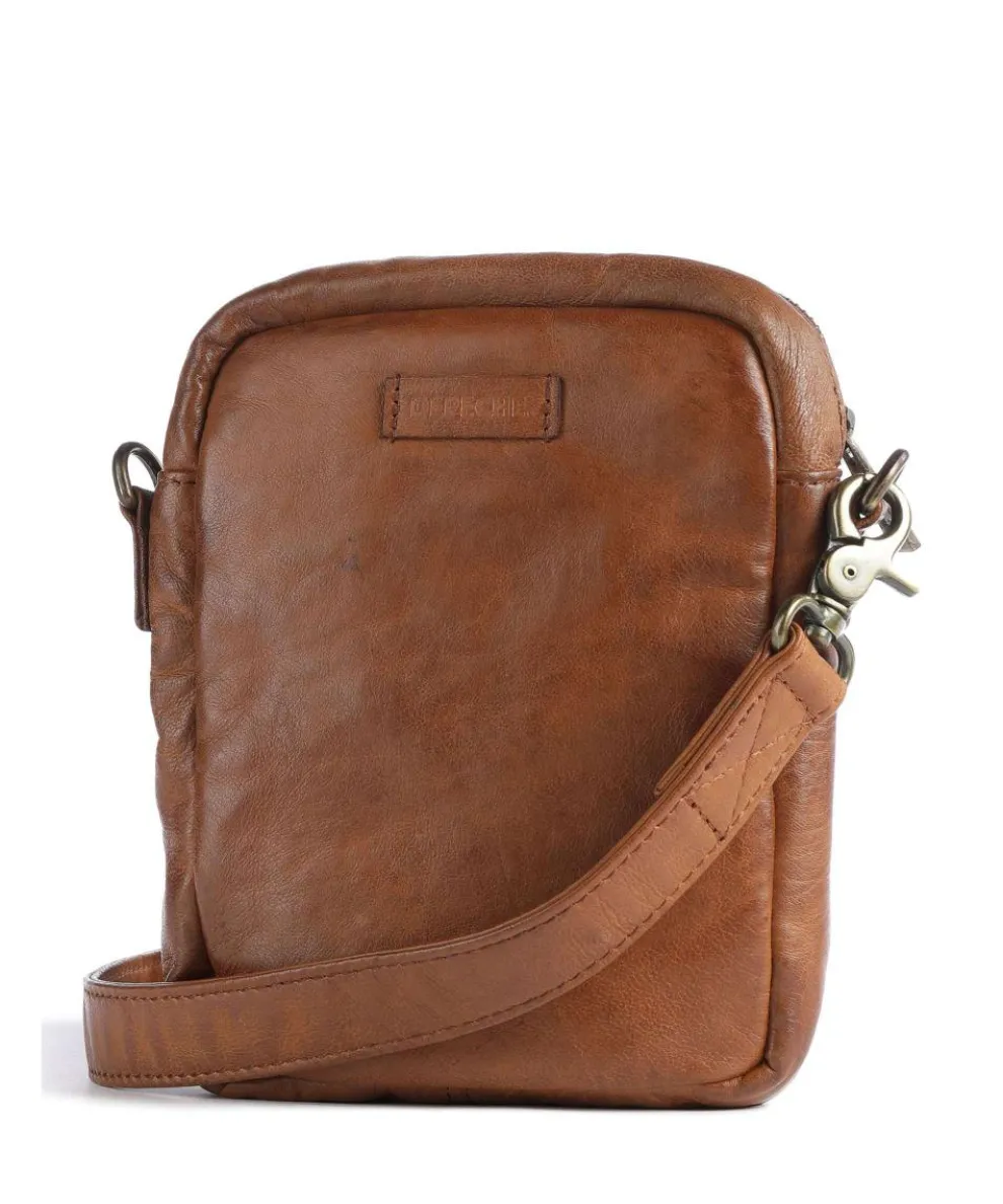 Power Field Umhängetasche Schafsleder braun