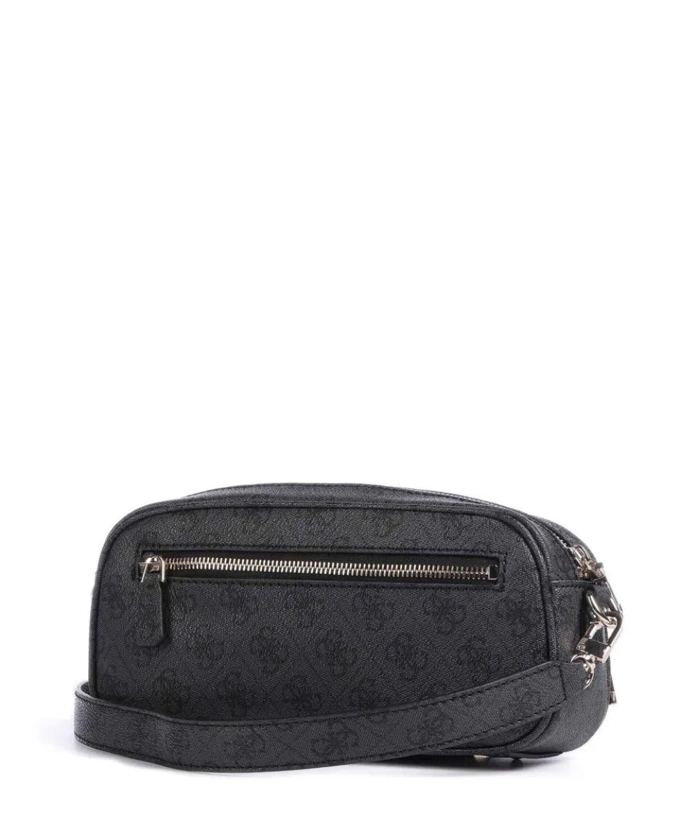 Power Play Umhängetasche Lederimitat dunkelgrau