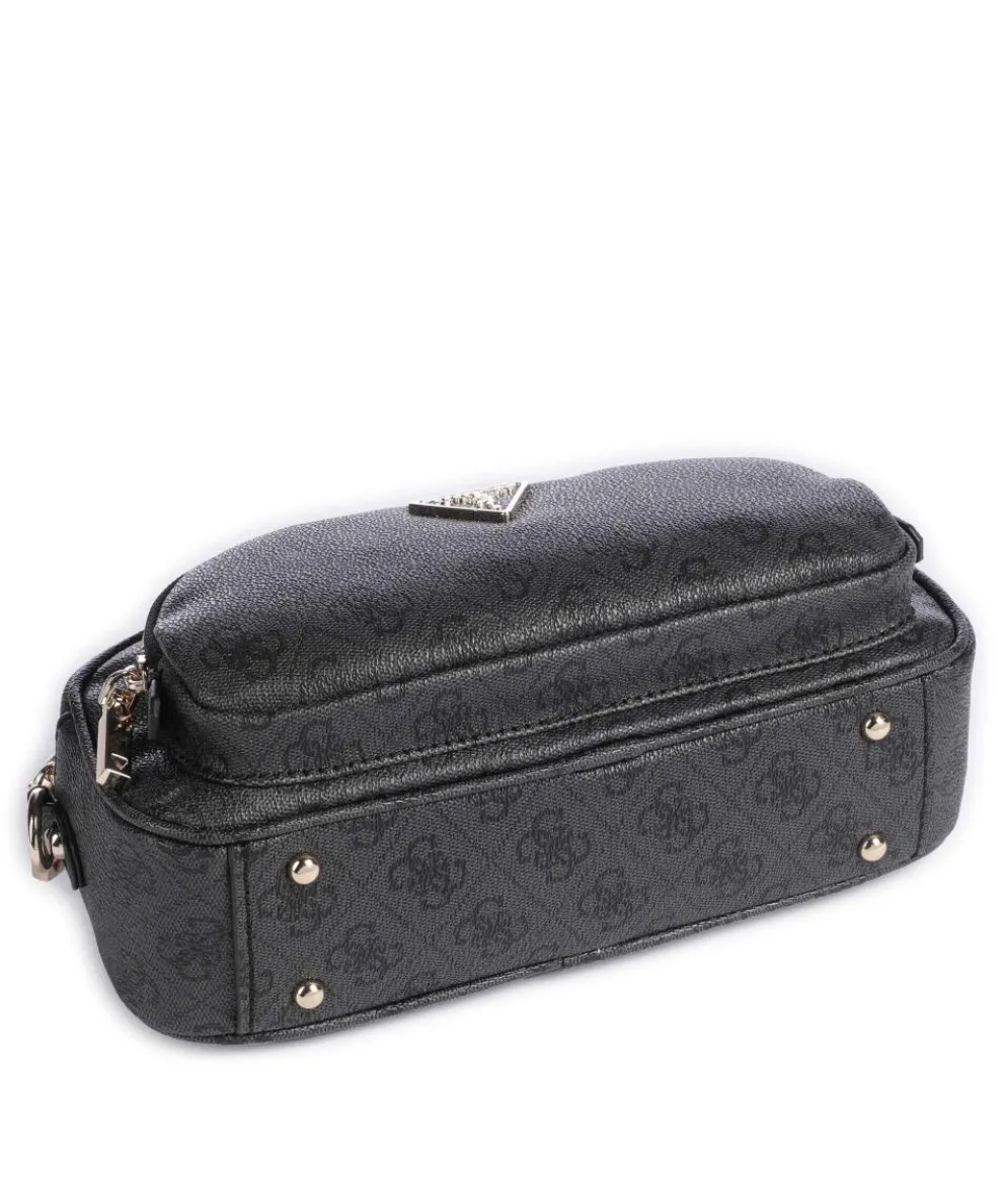 Power Play Umhängetasche Lederimitat dunkelgrau