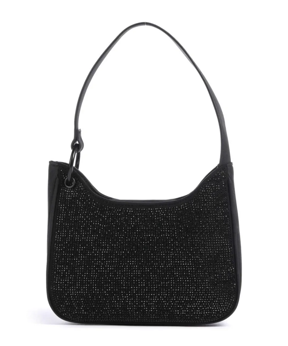 BCARLO-R Schultertasche Lederimitat schwarz