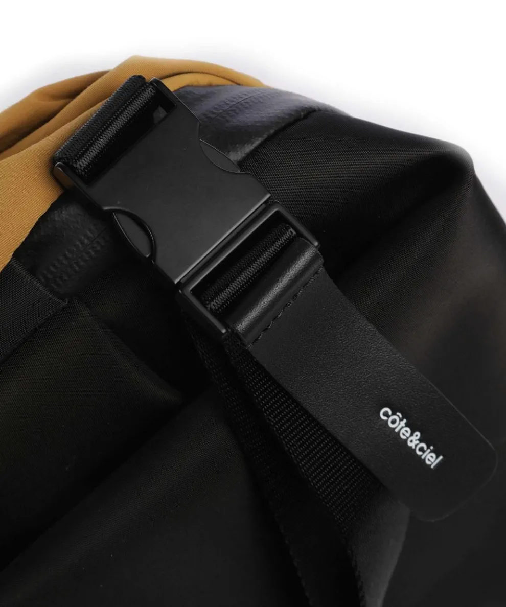 Neda Umhängetasche Nylon beige/schwarz