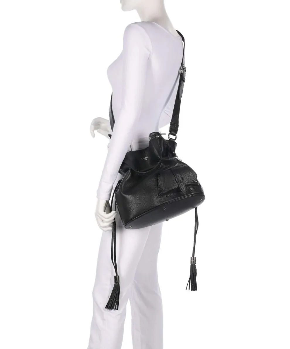 Premier Flirt M Bucket bag genarbtes Rindsleder schwarz