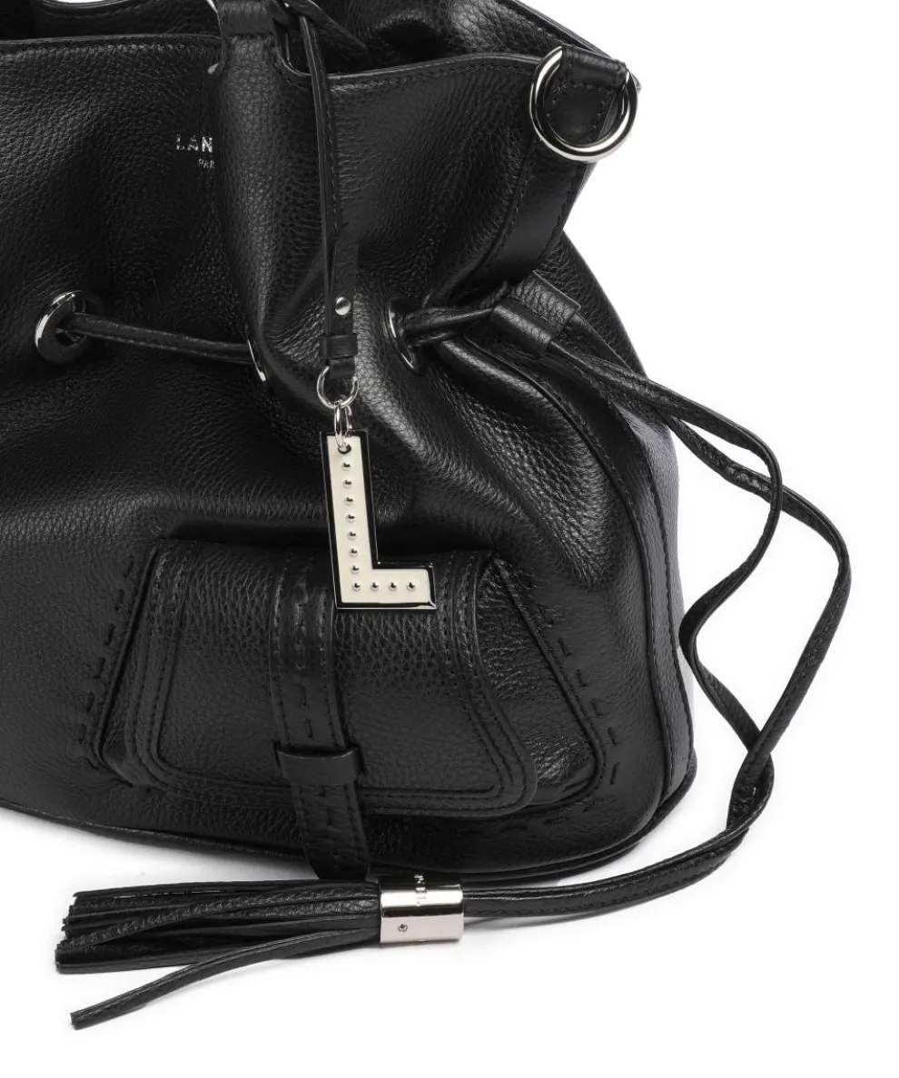 Premier Flirt M Bucket bag genarbtes Rindsleder schwarz