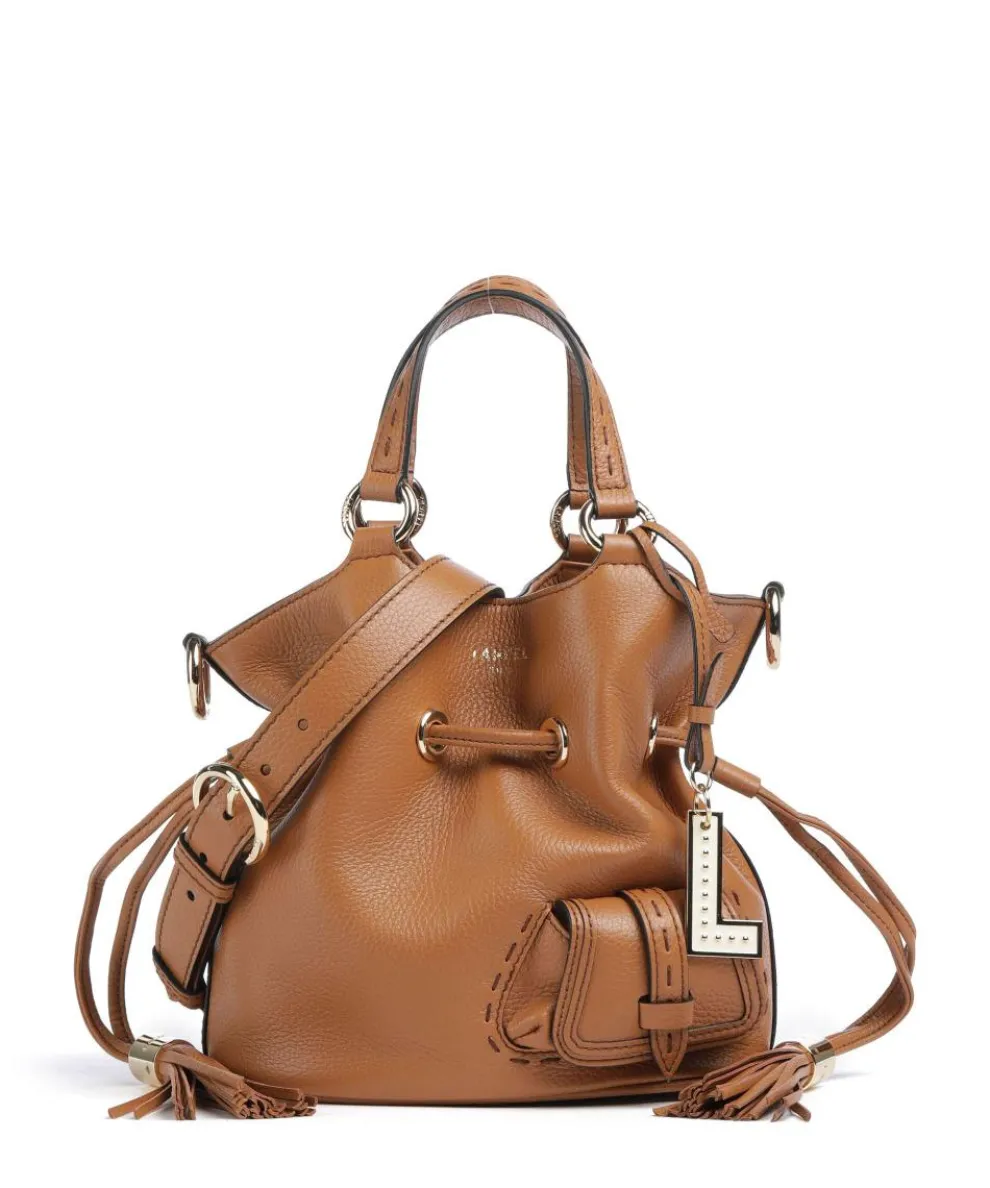 Premier Flirt S Bucket bag genarbtes Rindsleder camel