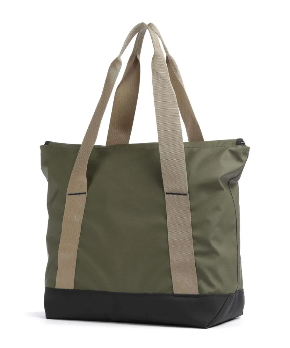 Printed Shrub Shopper 16″ recyceltes Polyester khaki