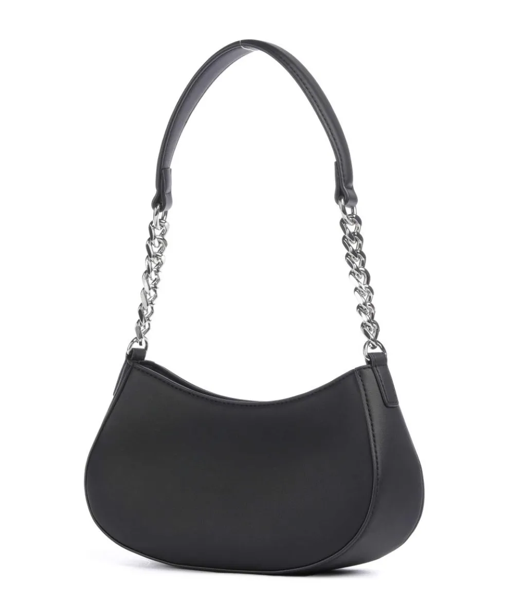 Prism Schultertasche Lederimitat schwarz