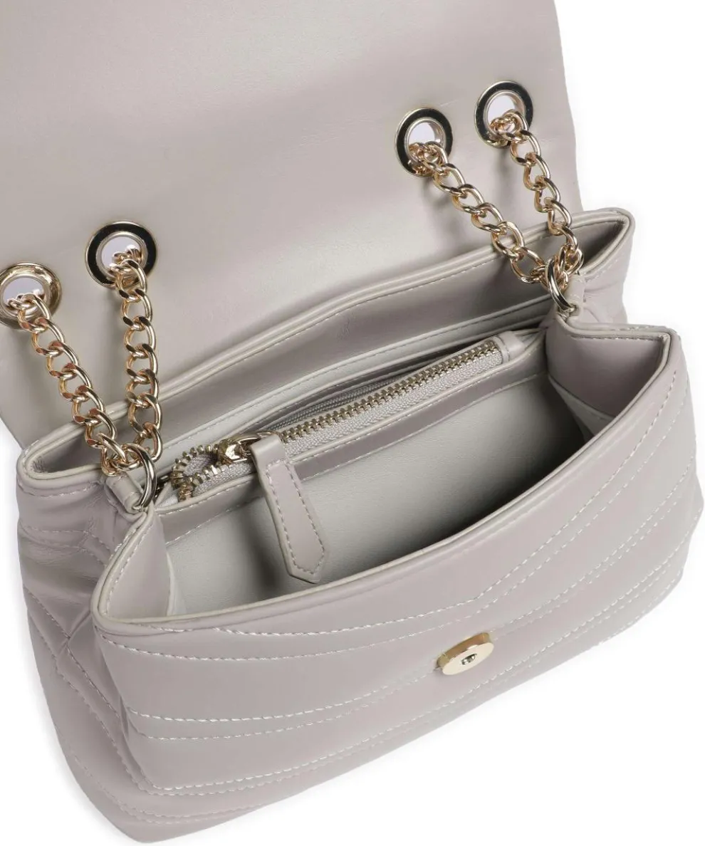 Privilege Schultertasche Lederimitat hellgrau