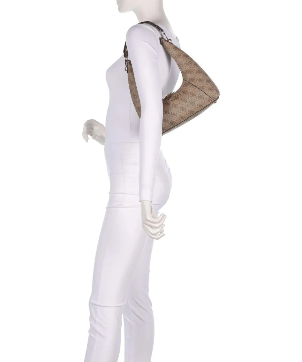 Calista Schultertasche Lederimitat hellbraun