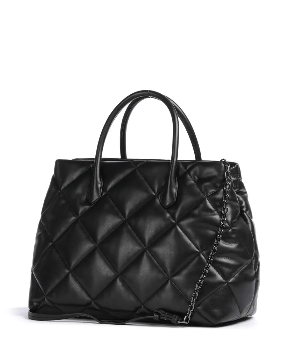 Juliet Handtasche Lederimitat schwarz