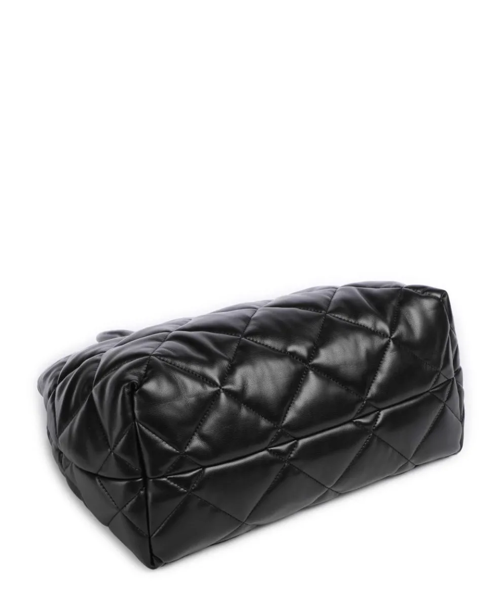 Juliet Handtasche Lederimitat schwarz