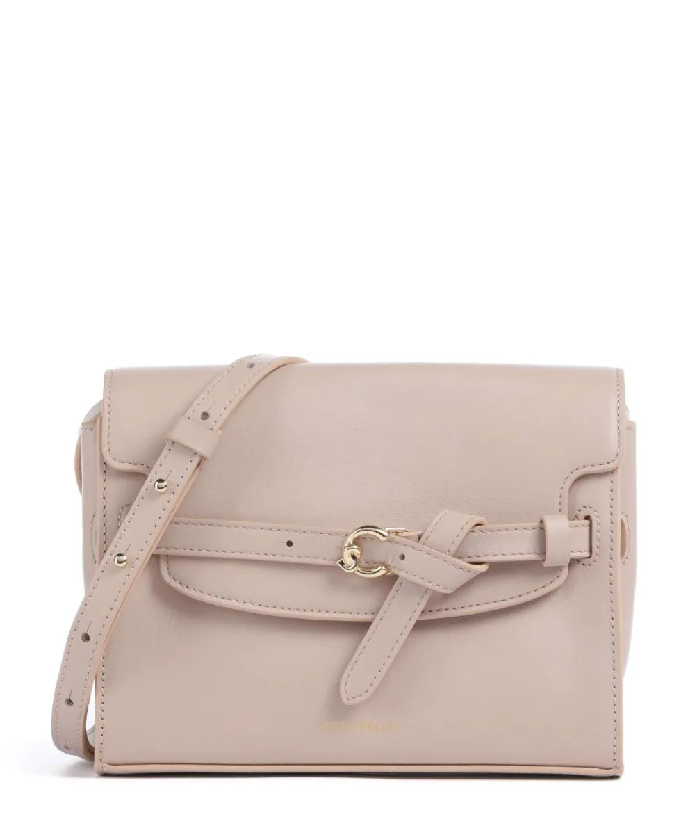 Sabine Umhängetasche fein genarbtes Rindsleder sand