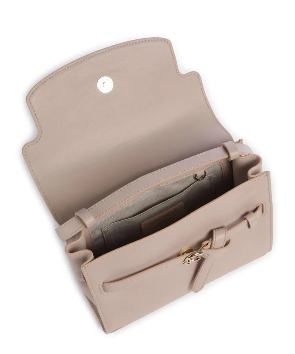 Sabine Umhängetasche fein genarbtes Rindsleder sand