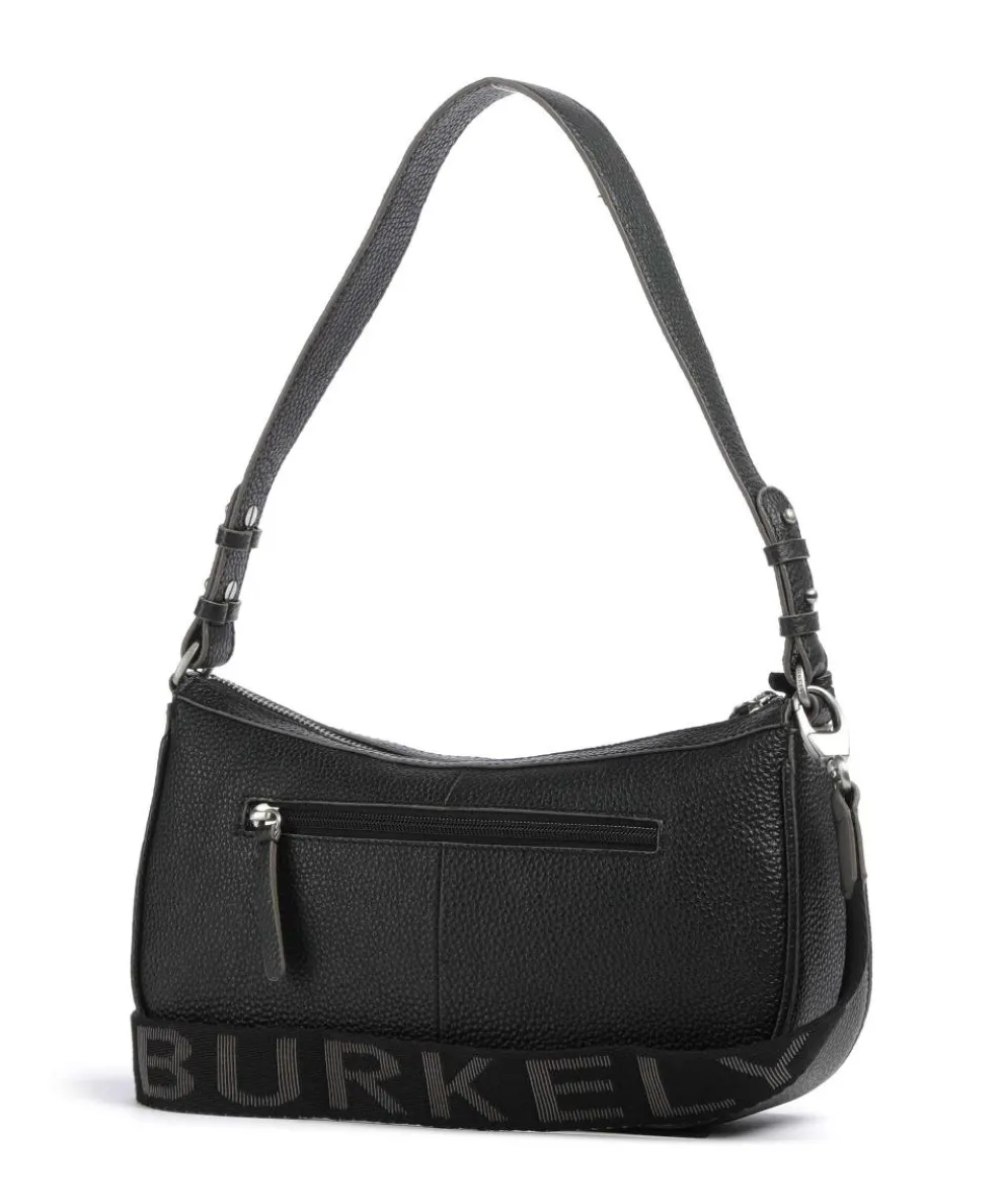 Always Alyx Schultertasche genarbtes Leder schwarz