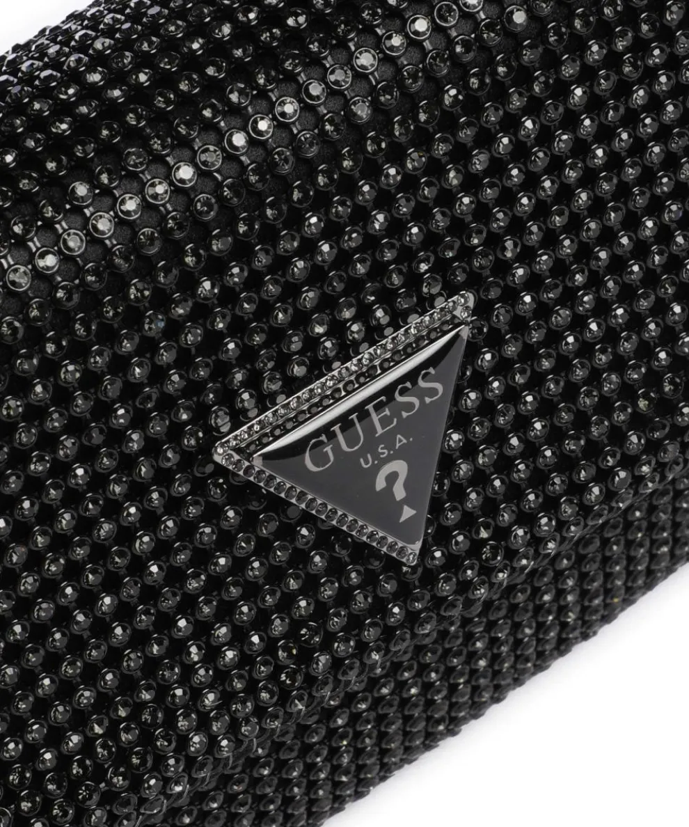 Zalina Schultertasche Aluminium, Polyester schwarz