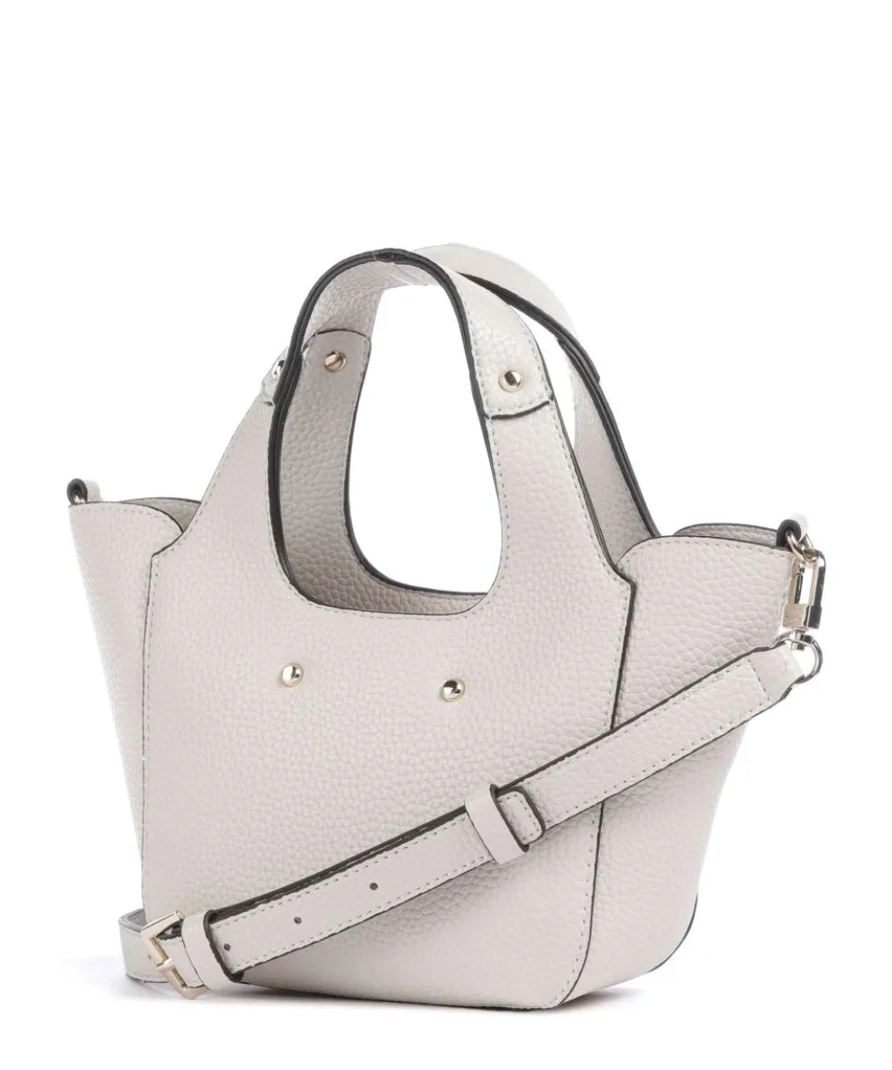 Helina Mini Handtasche Lederimitat creme
