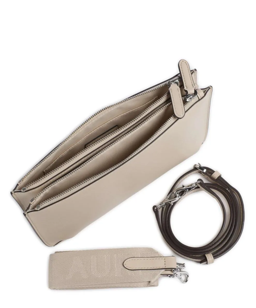 Landyn Medium Umhängetasche fein genarbtes Rindsleder sand