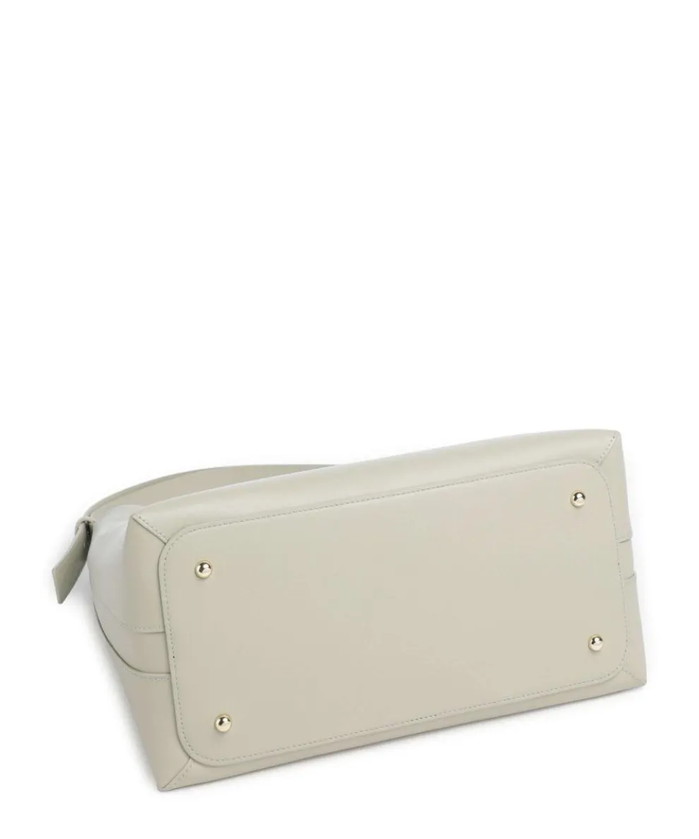 Goccia M Beuteltasche fein genarbtes Kalbsleder graugrün