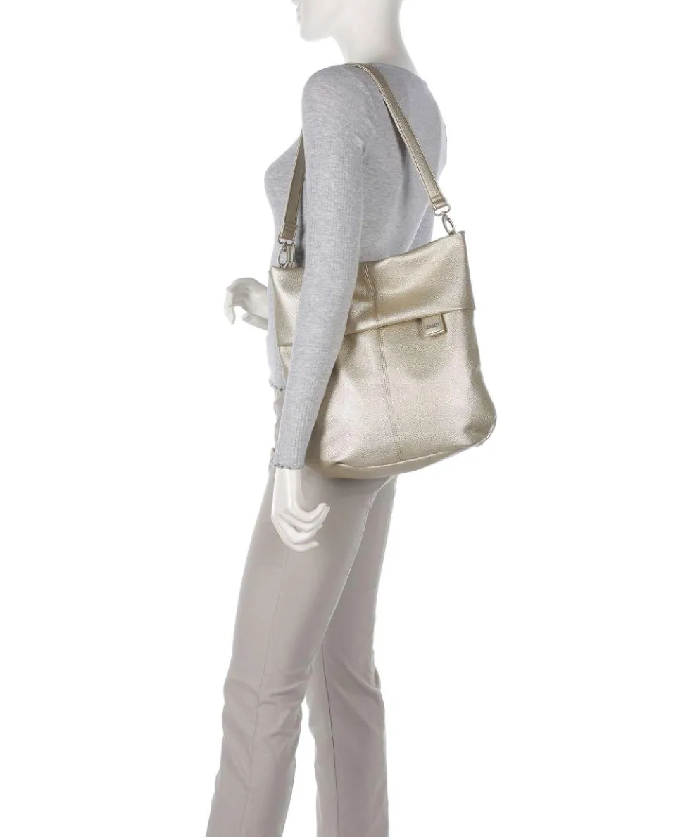 Mademoiselle.M M12 Beuteltasche Lederimitat gold