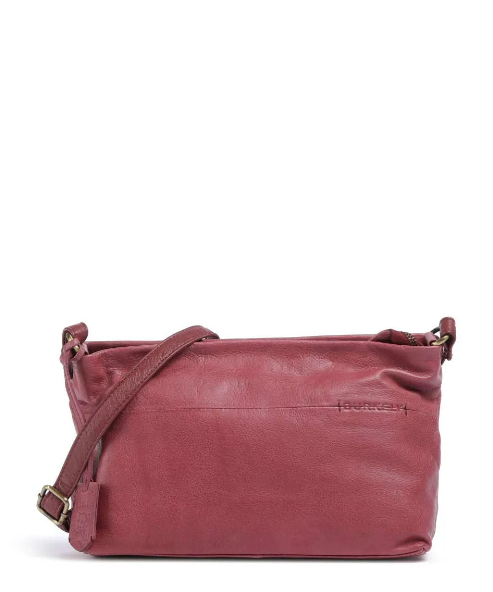 Natural Norah Umhängetasche Leder pink