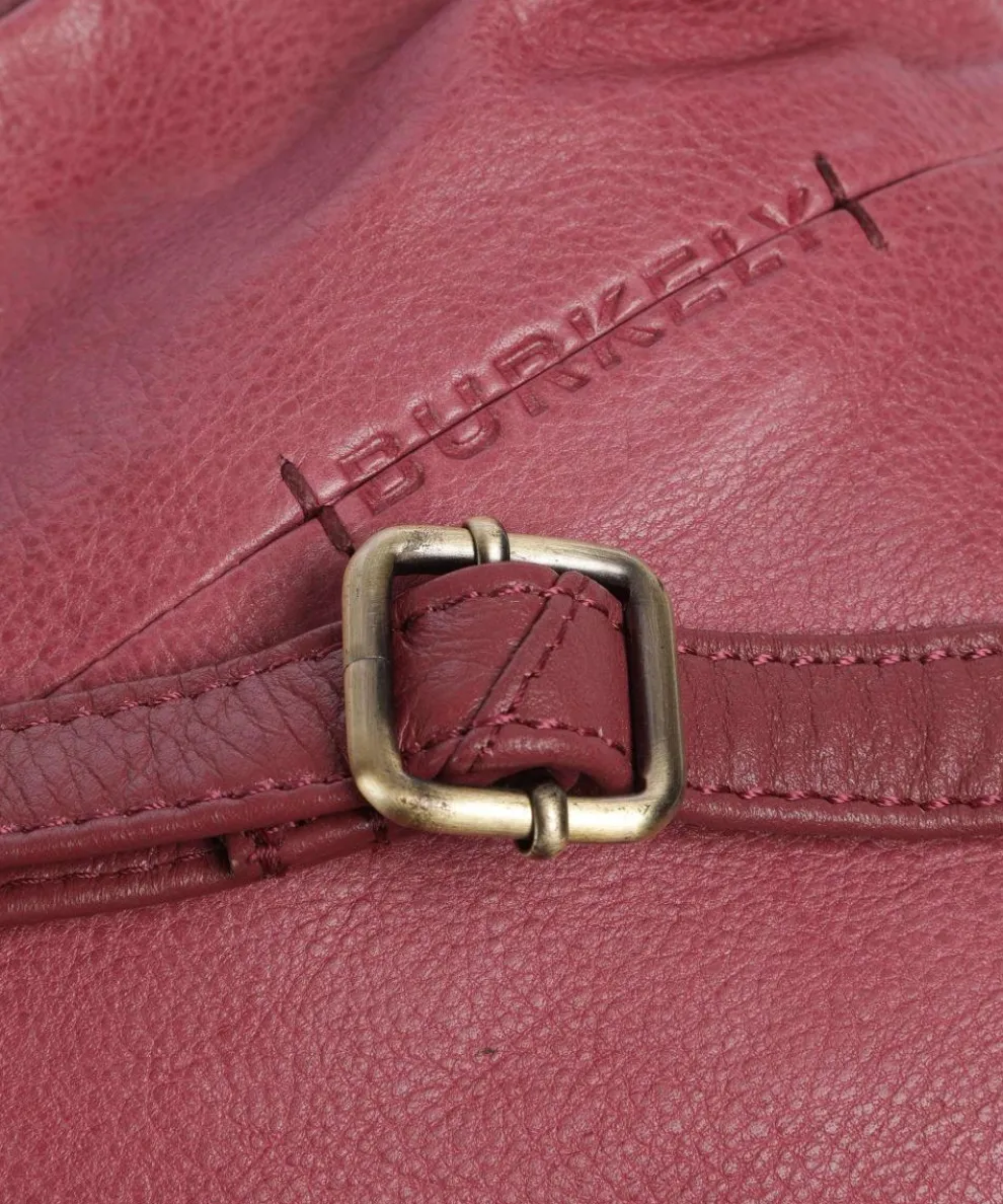 Natural Norah Umhängetasche Leder pink