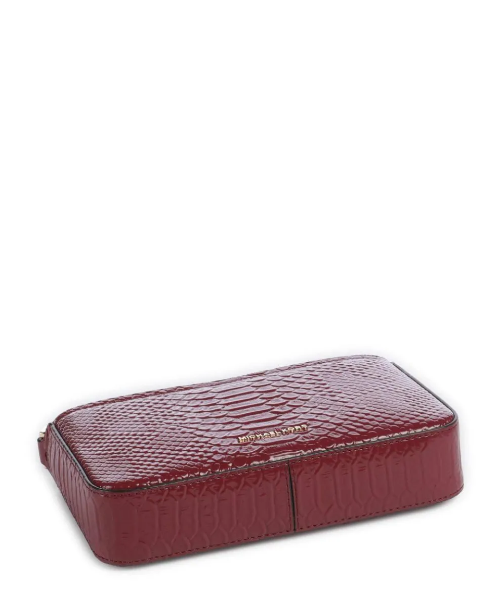 Bryant Small Schultertasche geprägtes Rindsleder wein