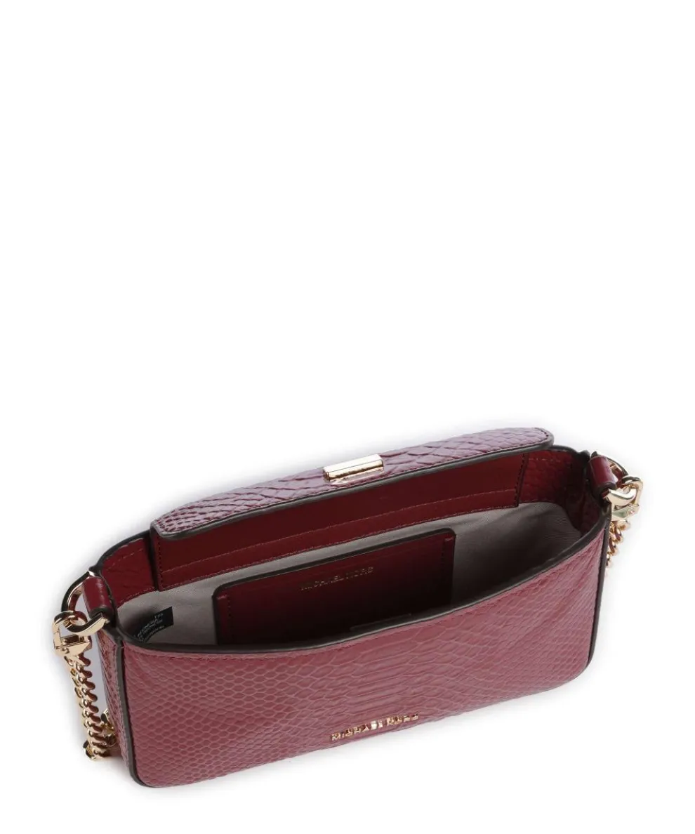 Bryant Small Schultertasche geprägtes Rindsleder wein