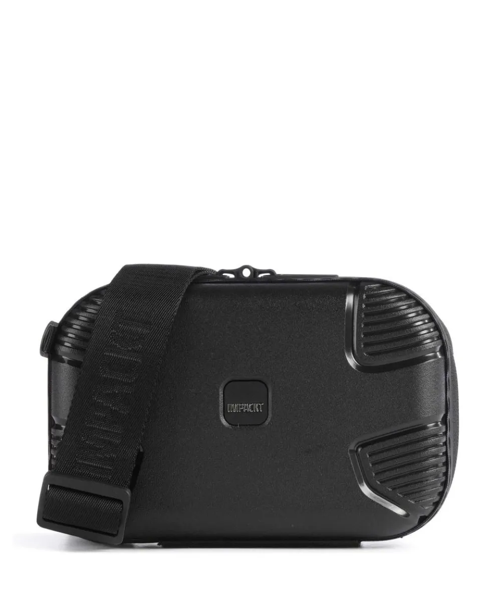 IP1 Mini Umhängetasche recyceltes Polypropylen schwarz