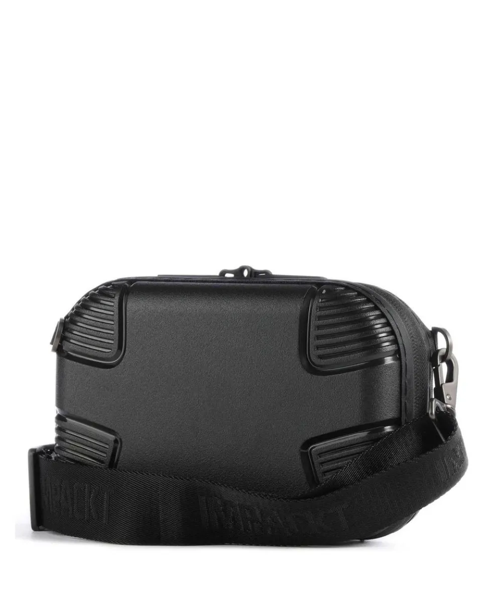 IP1 Mini Umhängetasche recyceltes Polypropylen schwarz