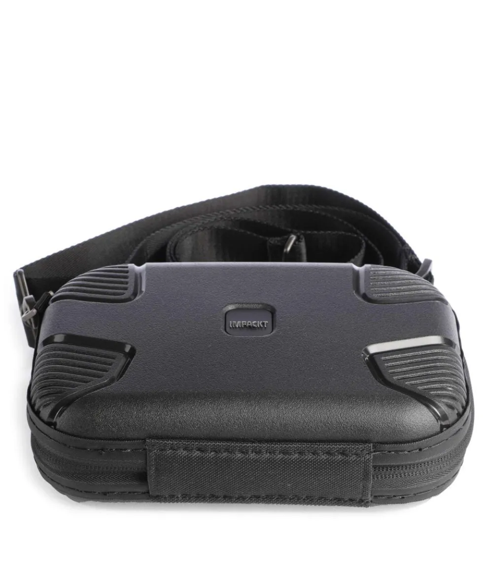 IP1 Mini Umhängetasche recyceltes Polypropylen schwarz