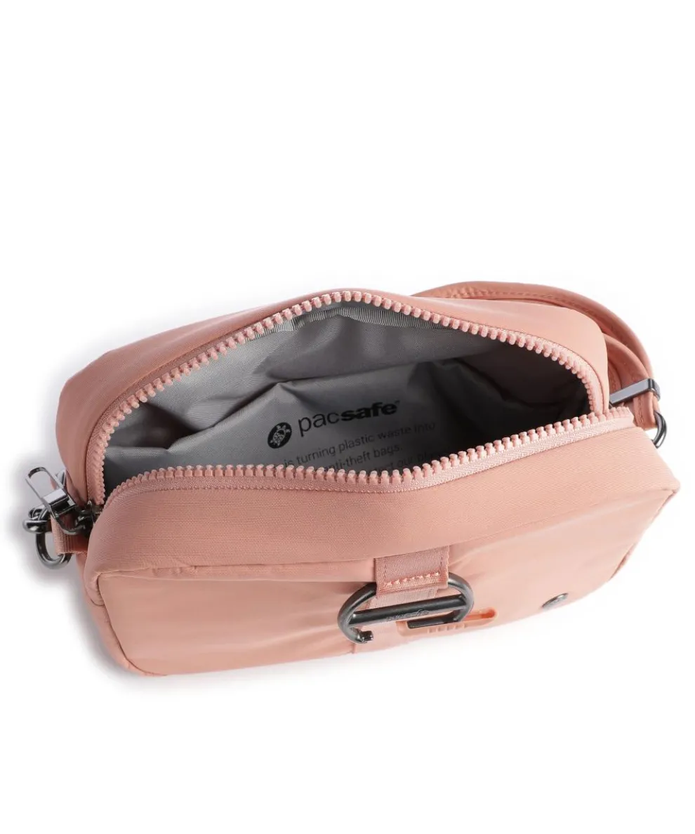 Citysafe CX square Umhängetasche Nylon altrosa