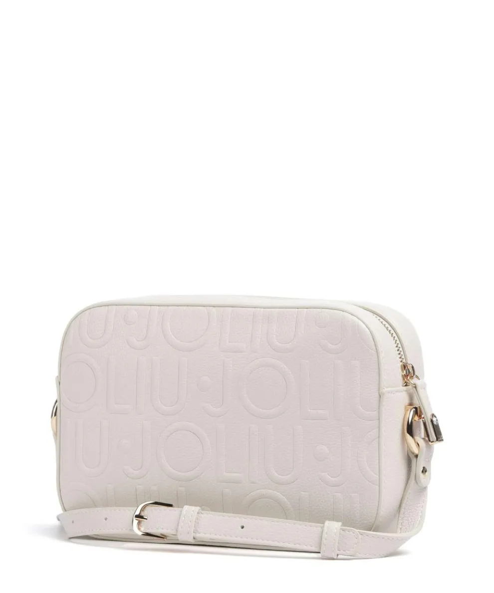 Manhattan M Umhängetasche Lederimitat elfenbein