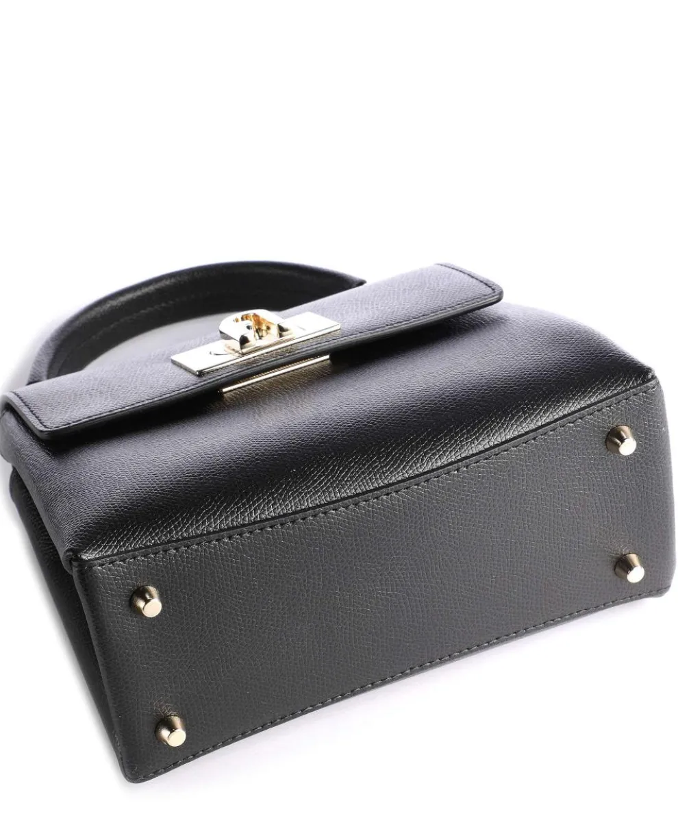 1927 Mini Handtasche genarbtes Leder schwarz