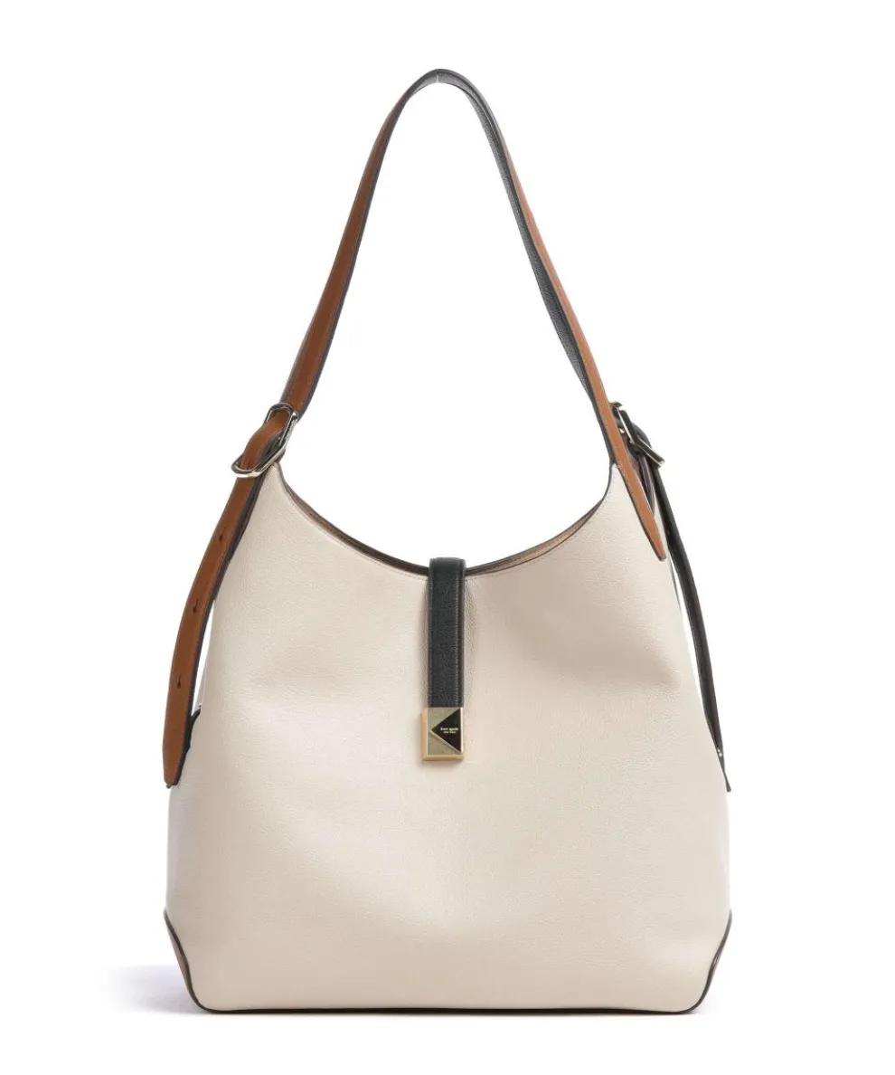 Deco Beuteltasche genarbtes Rindsleder sand