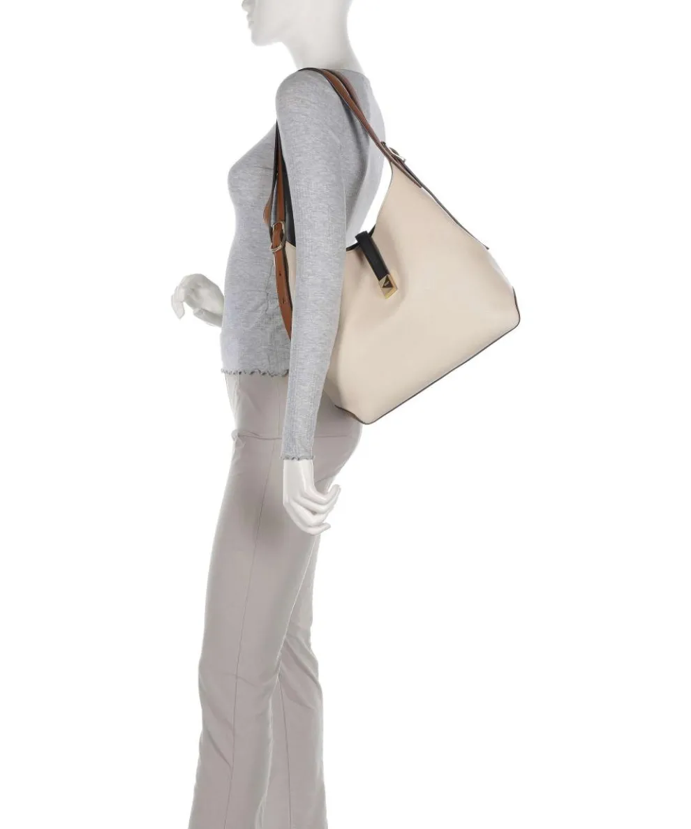 Deco Beuteltasche genarbtes Rindsleder sand